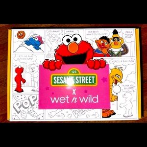 WET N WILD X SESAME STREET PR BOX NEW AND SOLD OUT